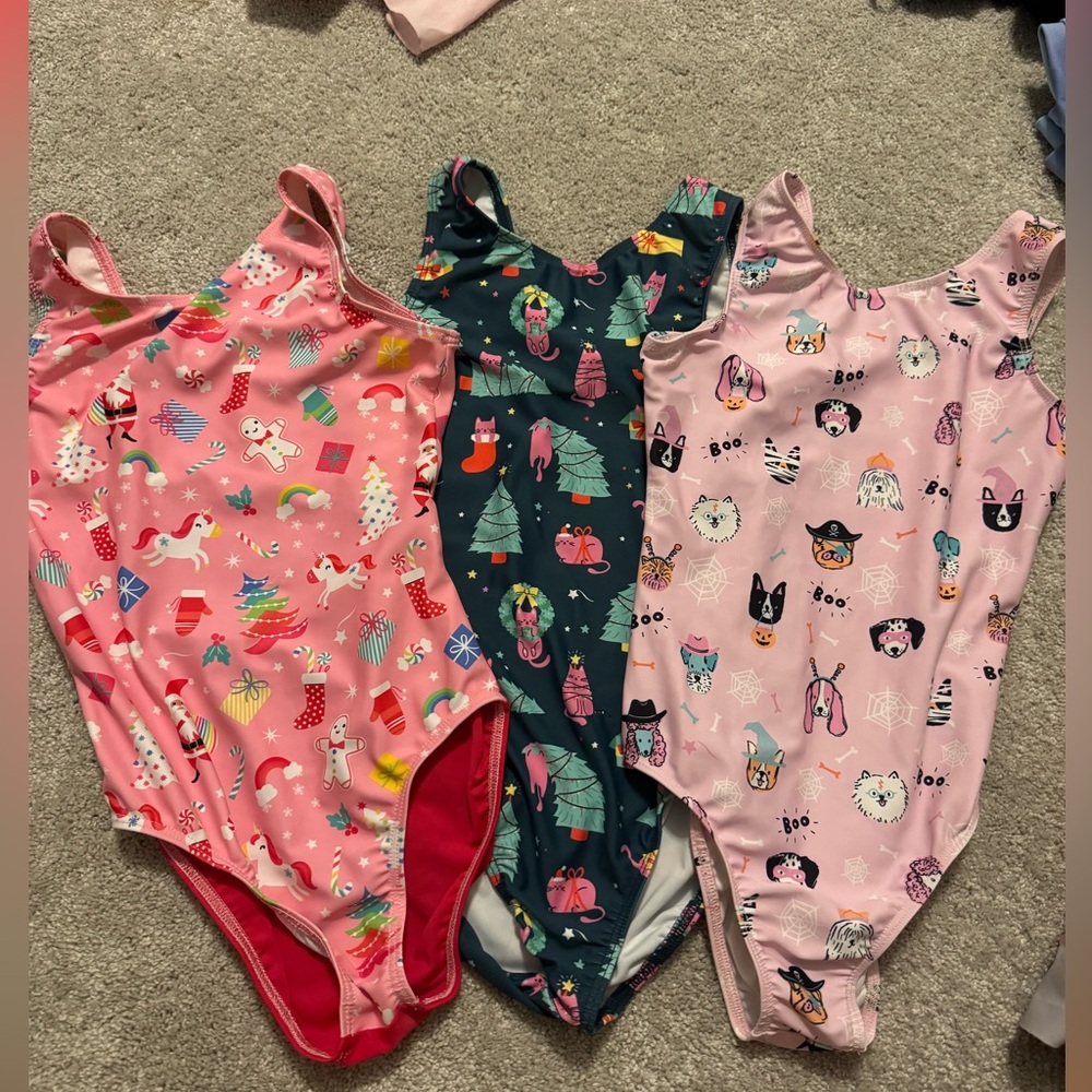 Girls leotards size child large